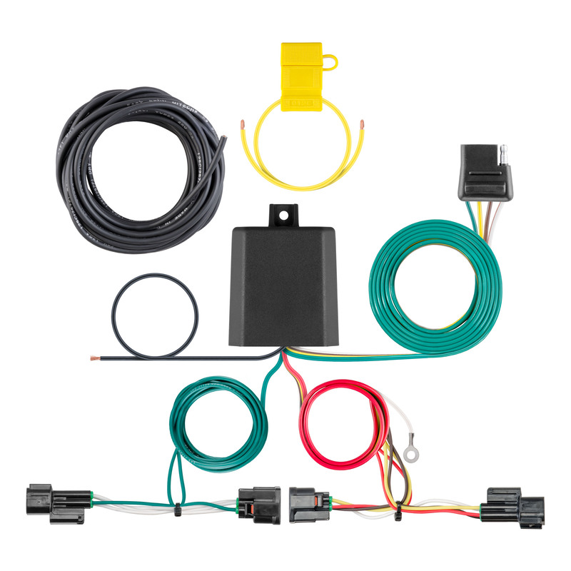 CURT 56483 Vehicle-Side Custom 4-Pin Trailer Wiring Harness, Fits Select Honda HR-V